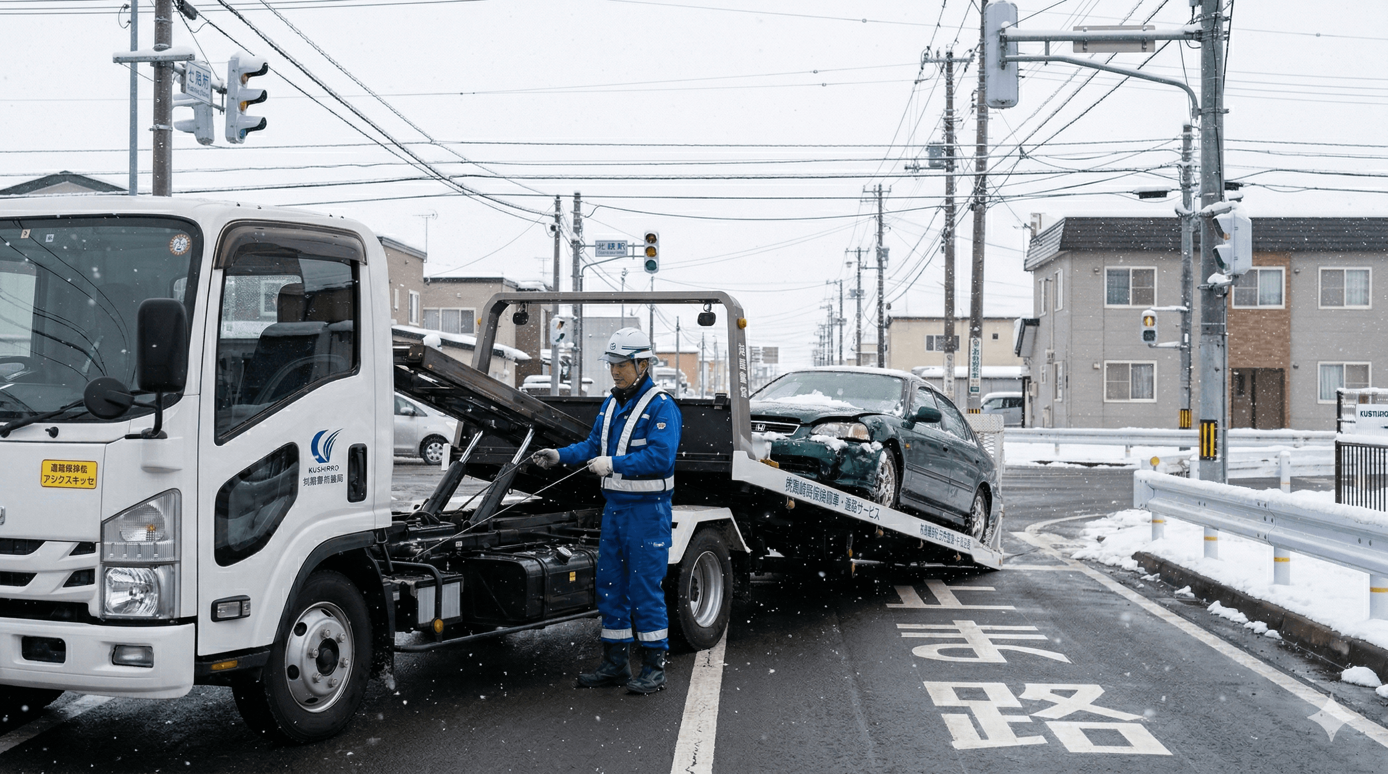 事故車の回収